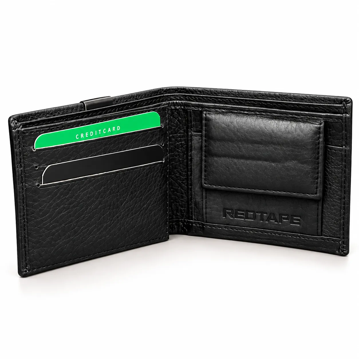 Redtape Premium Pebble Leather Multi-Fold Wallet - view 4